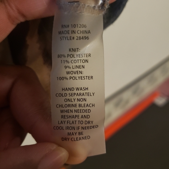 Soft Surroundings Linen Blend Tunic Top Sz S - Picture 3 of 8